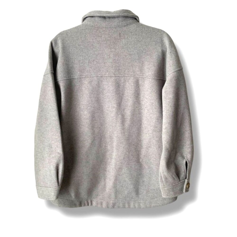 BE COOL Button-Up Jacket Shacket The Madeline Gra… - image 4